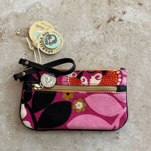 Spartina 449 Multicolor Floral Wristlet